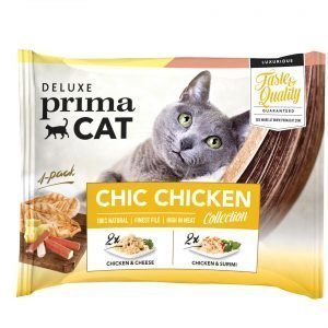 Deluxe Primacat Chic Chicken 4 X 50 G Annospussit