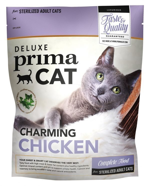 Deluxe Primacat Chicken Sterilized 400 G Täysravinto