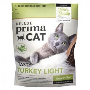 Deluxe Primacat Kissanruoka 400g Turkey-Light