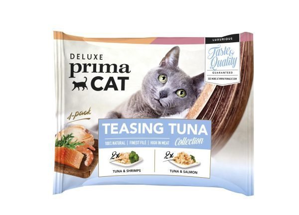 Deluxe Primacat Teasing Tuna 4 X 50 G Annospussit