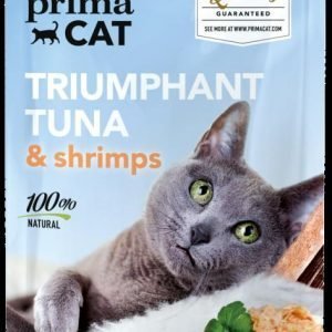 Deluxe Primacat Triumphant Tuna & Shrimps 50 G Annospussi