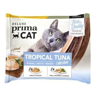 Deluxe Primacat Tropical Tuna 4 X 50 G Annospussit