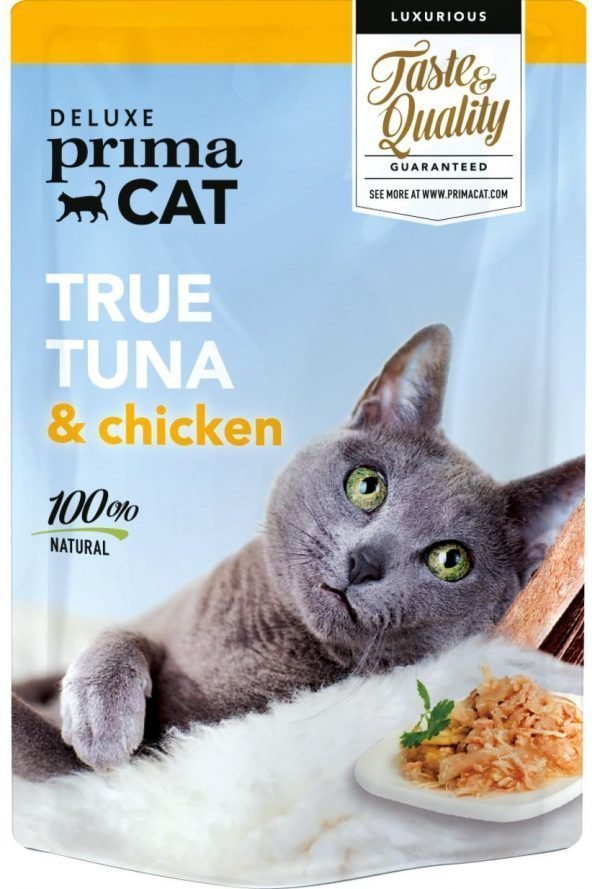 Deluxe Primacat True Tuna & Chicken 50 G Annospussi