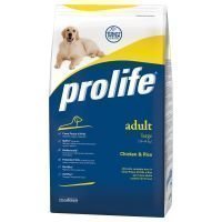 Dog Prolife Adult Large Breed Chicken & Rice - säästöpakkaus: 2 x 15 kg