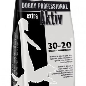 Doggy Professional Extra Aktiivinen (musta) 18 Kg