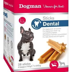 Dogman Sticks Dental S 28 Kpl / Pakkaus