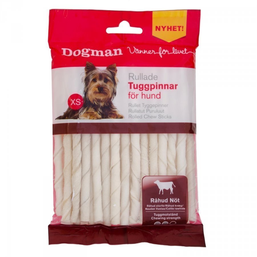 Dogman Tuggpinnar Vita 30 Pack Xs 120g