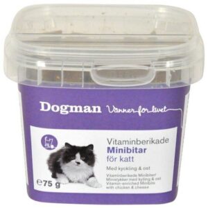 Dogman Vitamiinipitoiset Minipalat Kana & Juusto