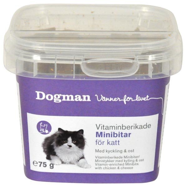 Dogman Vitamiinipitoiset Minipalat Kana & Juusto
