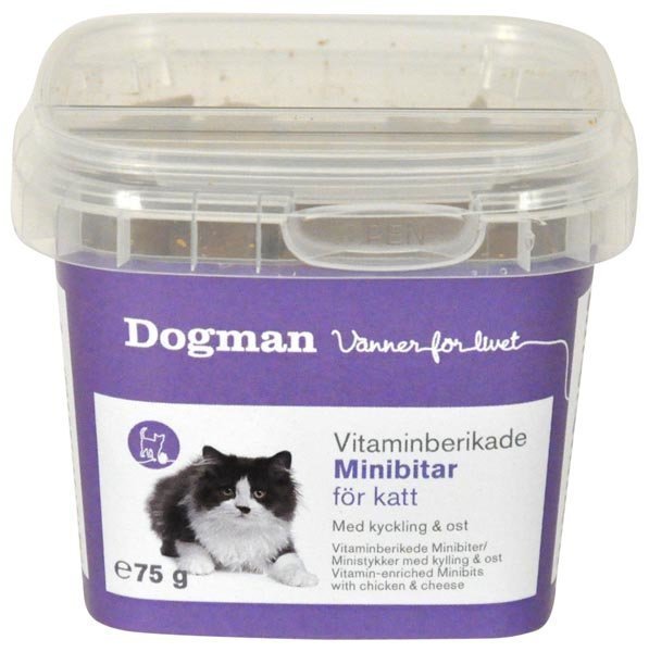 Dogman Vitamiinipitoiset Minipalat Kana & Juusto