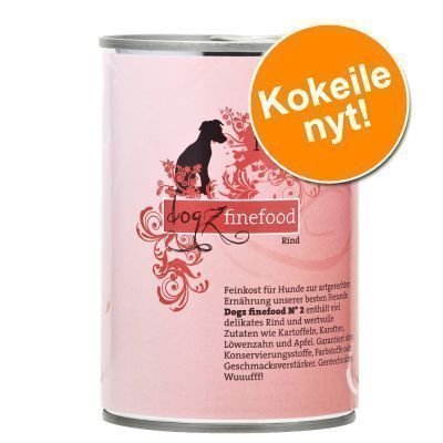 Dogz Finefood -tutustumispakkaus - 12 x 400 g