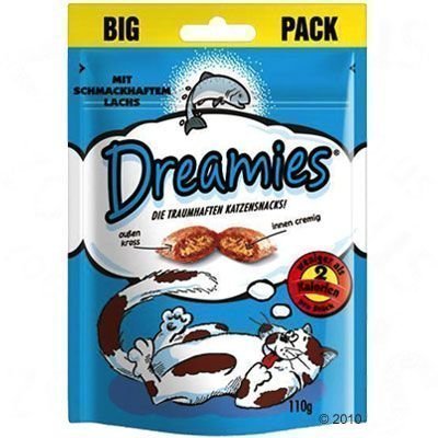Dreamies Big Pack 180 g - säästölajitelma: juusto