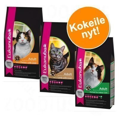 Eukanuba Adult -kokeilupakkaus 3 x 400 g - Top Condition 1+