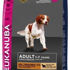 Eukanuba Dog Adult Lamb & Rice Small & Medium 12 Kg