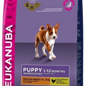Eukanuba Dog Puppy Medium 12kg