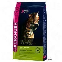 Eukanuba Hairball Control Adult - säästöpakkaus: 2 x 4 kg