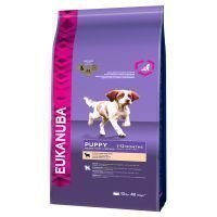 Eukanuba Puppy Lamb & Rice - säästöpakkaus: 2 x 12 kg