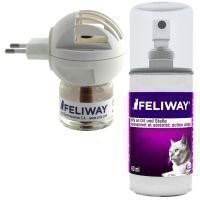 Feliway-feromonihaihdutin tai -suihke - Feliway-pakkaus: sis. haihdutin ja 48 ml pullo