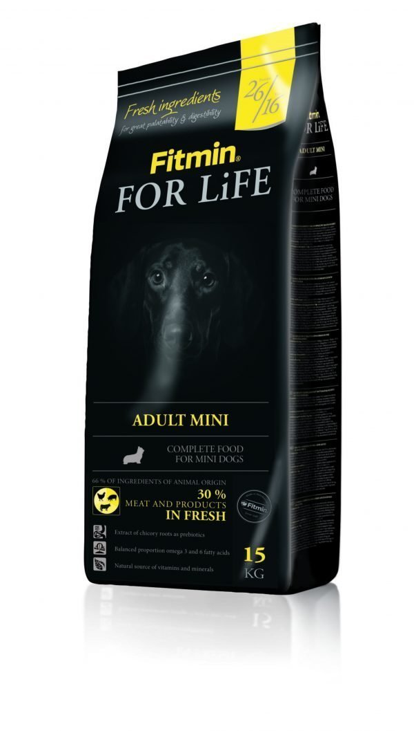 Fitmin For Life Adult Mini 15 Kg Koiran Täysravinto