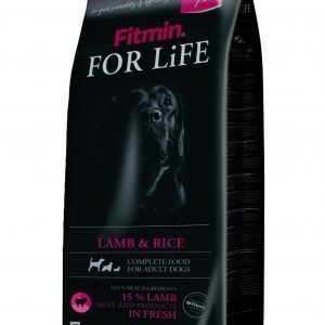 Fitmin For Life Lamb & Rice 15 Kg Koiran Täysravinto