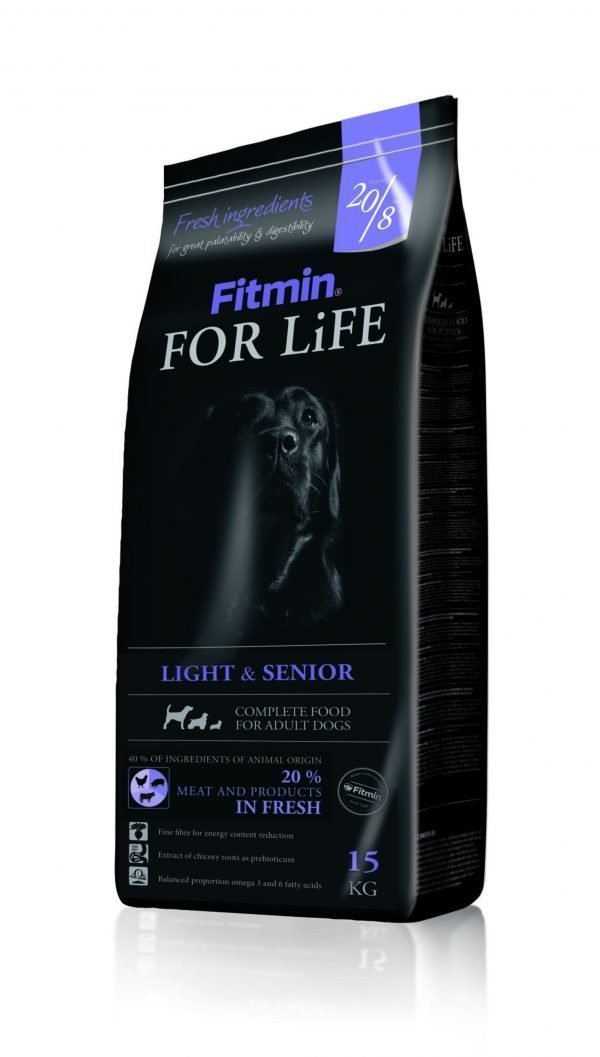 Fitmin For Life Light & Senior 15 Kg Koiran Täysravinto