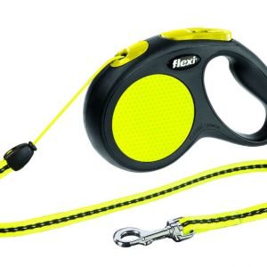 Flexi Neon Reflect Talutin M / 20kg 5m Pyöröpunos