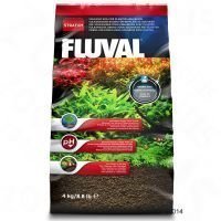 Fluval Stratum kasvi- ja katkarapuakvaarioihin - 2 x 4 kg