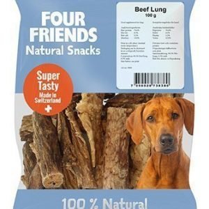 Four Friends Dog Beef Lung 800g