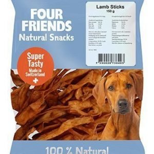 Four Friends Dog Lamb Sticks 800g