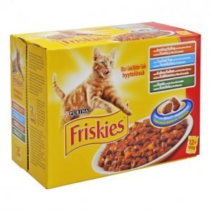 Friskies Kissanruoka 12x100g Lajitelma Hyytelössä