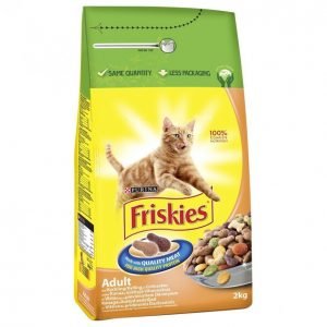 Friskies Kissanruoka 2kg Adult Kana-Vihannes