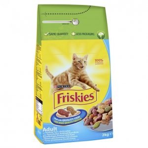 Friskies Kissanruoka 2kg Adult Tonnikala-Kasvis