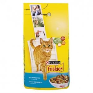 Friskies Kissanruoka 4kg Adult Tonnikala-Kasvis