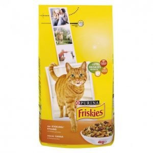 Friskies Kissanruoka 4kg Kana-Vihannes