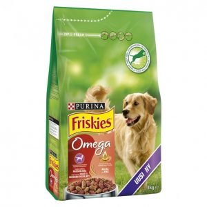 Friskies Koiranruoka 3 Kg Omega Naudanliha-Kala