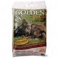 Golden Pine -mäntykissanhiekka - säästöpakkaus: 2 x 8 kg
