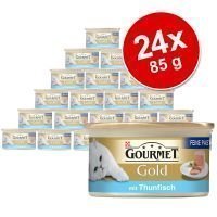 Gourmet Gold Paté 24 x 85 g - ankka & pinaatti