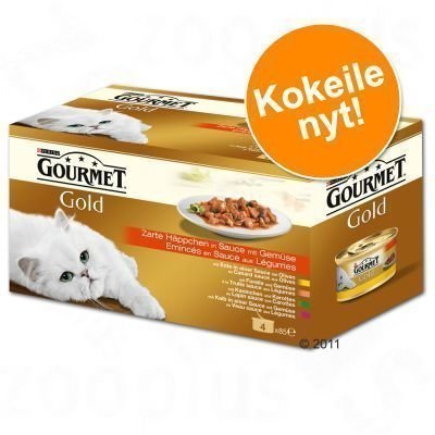 Gourmet Gold in Gravy 4 x 85 g - Double Delicacies