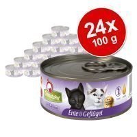 Granatapet DeliCatessen -säästöpakkaus 24 x 100 g - mix: 12 x 2 makua: ankka & siipikarja