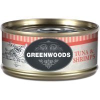 Greenwoods Adult Tuna & Shrimps - 6 x 70 g