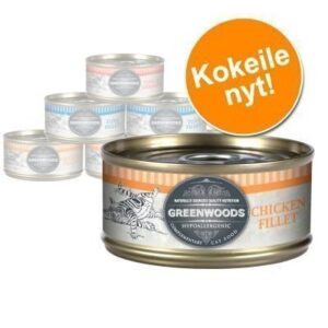 Greenwoods Adult -lajitelma 6 x 70 g