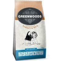 Greenwoods Puppy Turkey & Rice - 2 x 12 kg