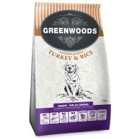 Greenwoods Senior / Light Turkey & Rice - 12 kg