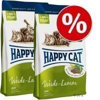 Happy Cat Supreme -säästöpakkaus - 2 x 10 kg Supreme Adult Beef