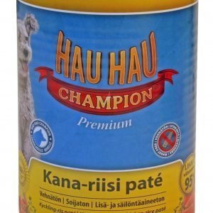Hau-Hau Champion Kana-Riisi Pate 400 G Säilykeateria