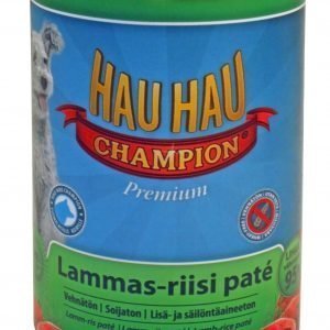 Hau-Hau Champion Lammas-Riisi Pate 400 G Säilykeateria