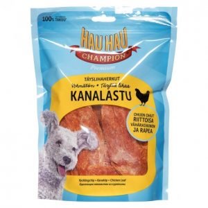 Hau-Hau Champion Täyslihaherkut 180 G Kanalastu