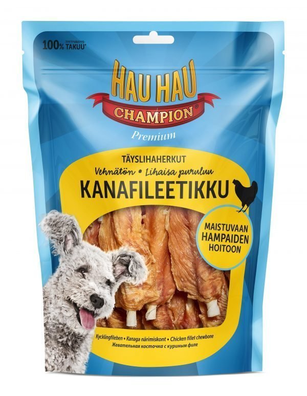 Hau-Hau Champion Täyslihaherkut 325 G Kanafileetikku