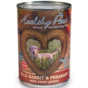 Healthy Paws Rabbit & Pheasant Purkki 6x400g