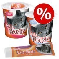 Herkkupaketti: Smilla Hearties + Toothies + juustotahna - 350 g